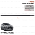 ยางรีดน้ำ ด้านนอก ยางรีดน้ำนอกประตูหลัง ข้างขวา ของแท้ 1 ชิ้น สำหรับ Toyota Avanza F65 F651 F652 ปี 2012-2019